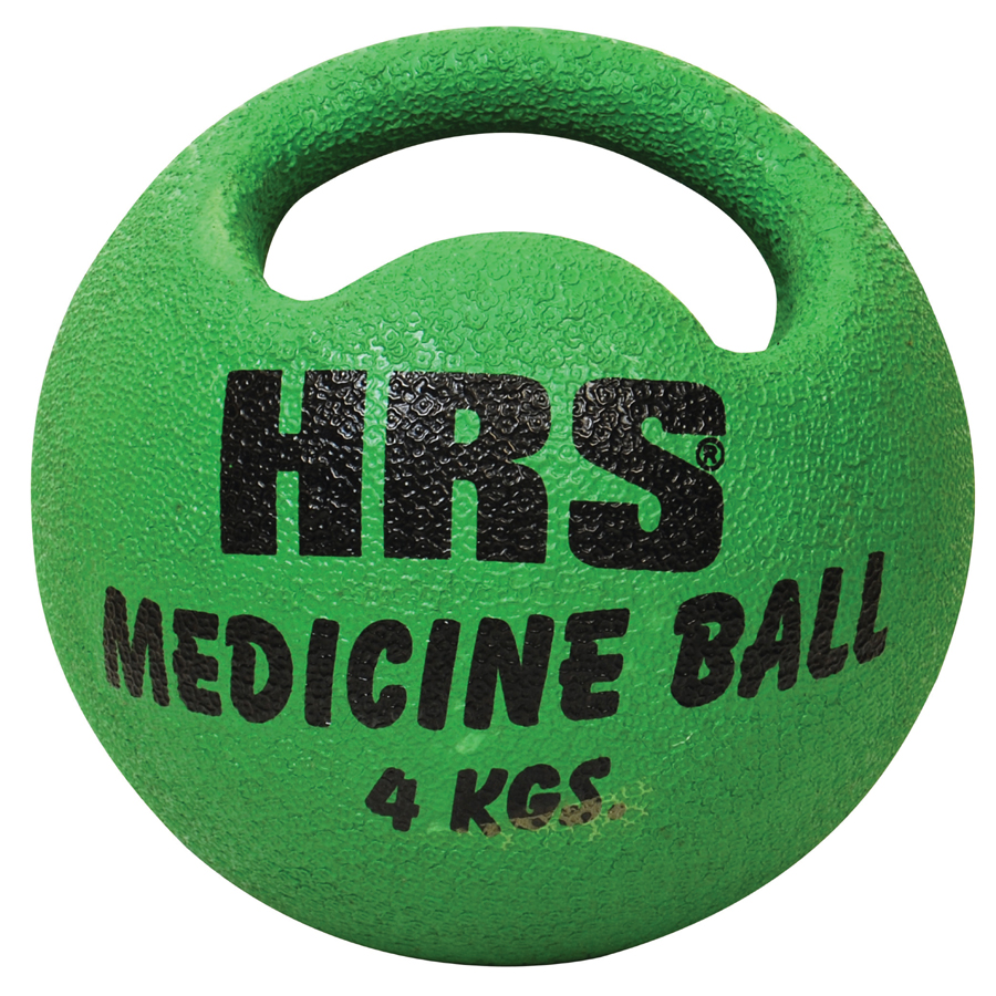 Rubberised Medicine Ball   (Single Handle)